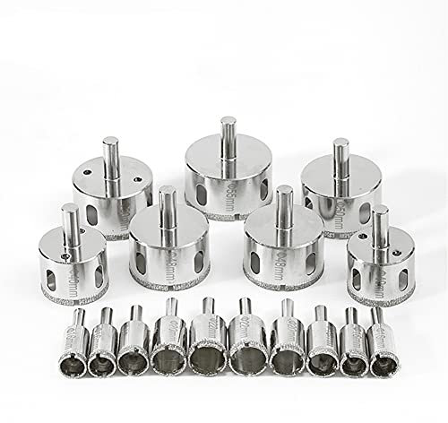 XYXXBB 1PC 3-200mm glass core hole saw Diamond Drill Bits Use for Glass Tile Marble Granite Electric power drilling tools (Hole Diameter : 200mm)