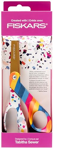 Fiskars Created with Fiskars Sewing Scissors, Sew Bold (8 in.)