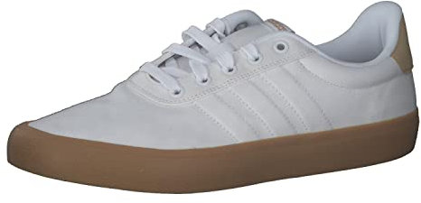 Adidas Herren Vulc Raid3r Skateboarding Shoes Schuhe, Cloud White/Cloud White/Magic beige, 44 EU