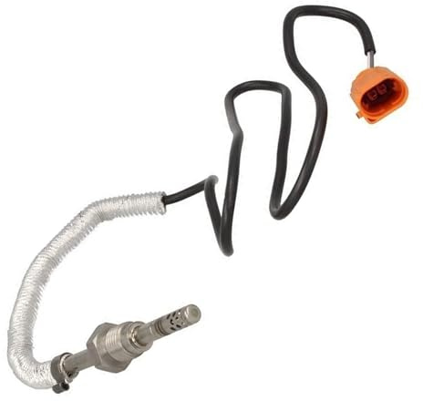Capteur Sonde de Température de Gaz d'Echappement compatible avec A3 TT ALTEA LEON TOLEDO III SUPERB II YETI BEETLE GOLF V VI JETTA III IV 1.6 1.9 2.0 TDI - 03L906088M 03L906088CC