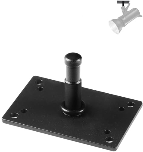 Studio Baby Pin Plate Wall Ceiling Mount,2 inch Mini Lighting Wall Holder with 5/8 Stud for Photo Studio Light Stand Flash Accessories…