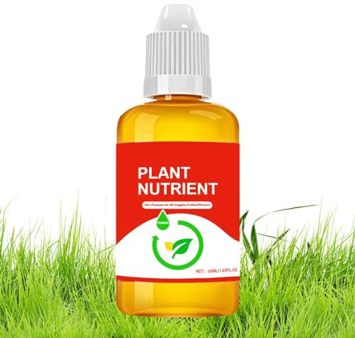 Fukamou Pflanzennährstoffe,Pflanzennährstoffe Zimmerpflanzen - Effektiver Nährstoffdünger für Pflanzen 50 ml | Allzweck-Pflanzennahrung, Booster-Dünger, Pflanzendünger für Blumen, Gemüse