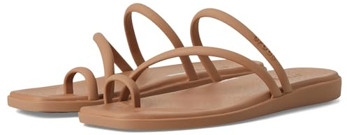 Crocs Women's Miami Toe Loop Sandals, Milk Chocolate, 6 UK Women
