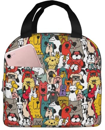 Bolsas de almuerzo aisladas para hombres y mujeres, bolsa térmica suave con aislamiento para viajes, a prueba de agua, lonchera pequeña para adultos, para hombres y mujeres, bolsa de almuerzo para