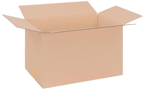 verpacking Faltkartons 500 x 300 x 300 mm KK 105 Braun [Größe und Stückzahl wählbar] 1-wellig große Kartons 50 Stück