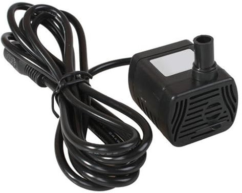 Bomba Solar de Fuente Mini para Agua con Línea de 1,5 m - Flotante de Jardín y Estanque con Distancia de Pulverización de 1,5 m para Acuario