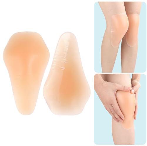Wilgure Skating Knie Matte Selbstkleber Kniekissen Silikon Innere Verschleiß Knieschild Skating Knieklammer Skating Kniekissen Für Sport