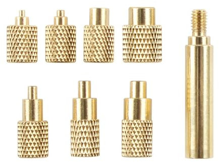 Lot de 7 pannes à souder - Panne à souder pour inserts filetés M2/M2.5/M3/M4/M5/M6/M8, écrous d'insertion en laiton pour impression 3D, kit d'aide à la fusion du fer à souder (filetage intérieur)