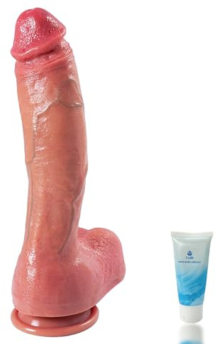 Eysilk 22CM Realistischer Dildo Mit Starkem Saugnapf Fleischfarben Dildo