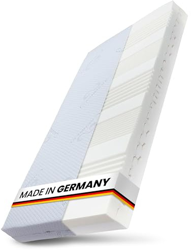 FMP Matratzenmanufaktur viscoelastische 7 Zonen Kombikern Visco/Kaltschaummatratze Visco Gold Premium Härte: H3 (ab 85kg) Gr. 100x200cm