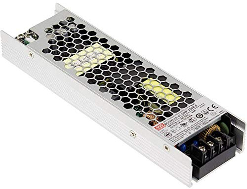 Mean Well 1837975 UHP-200-12 AC - Fuente de alimentación (16,7 A, 12,6 V/CC, tensión de salida regulable)