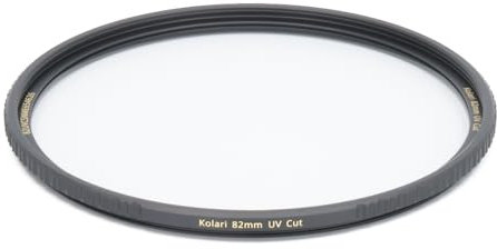 Kolari Filtre de protection Pro UV Cut (82 mm) | Verre Gorilla ultra résistant avec revêtements durs de qualité supérieure | Résistant à la poussière, aux taches, aux rayures et aux chocs | Ultra fin