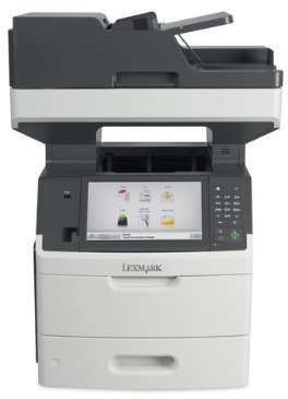 MULTIFUNZIONE MX711de Ricondizionato Multifunzione Laser monocromatico A4 B/N, 70 ppm, Duplex, Fax, Ethernet, Touchscreen 10 Ricondizionato