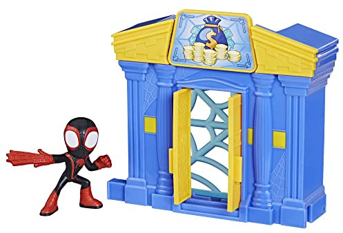 Hasbro Spidey e i Suoi Fantastici Amici Playset Banca Miles Morales F8362