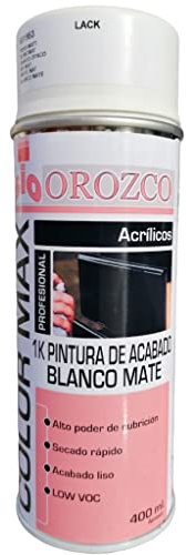 sio Orozco Sprühfarbe, Weiß, matt, 400 ml.