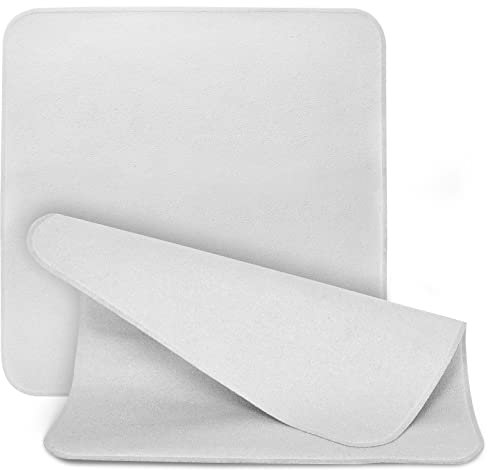2PCS Paño Limpieza de Microfibra Compatible con Apple Screen,Paño de Pulido,Microfibra Paños de Limpieza para Limpiar Teléfonos Móviles, Pantallas de Computadora, Monitores,Portátiles -16*16cm