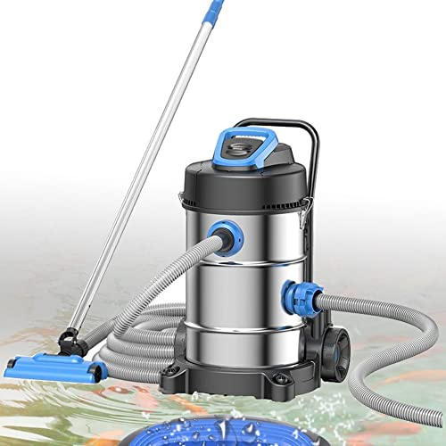 Aspirateur de Bassin, aspirateur Automatique de Piscine 1700W, aspirateur de Bassin avec tête d'aspiration et Tuyau d'égout, pour piscines, étangs à Poissons, piscines
