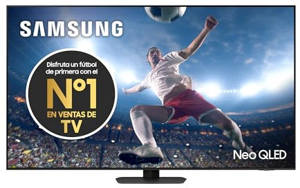 SAMSUNG TV 43 Pulgadas Neo QLED QN90D 4K Mini LED con Resolución 4K Mejorada, Procesador NQ4 AI Gen2 con Inteligencia Artificial, Dolby Atmos, Q-Symphony y Motion Xcelerator 144 Hz