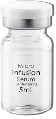 Anti-Aging Serum 5 ml, Hyaluronsäure-Serum Ampullen für Feuchtigkeitspflege, glättet feine Linien, All-in-One Micro Hydra Infusion System, für alle Hauttypen geeignet (5 ml x 4)