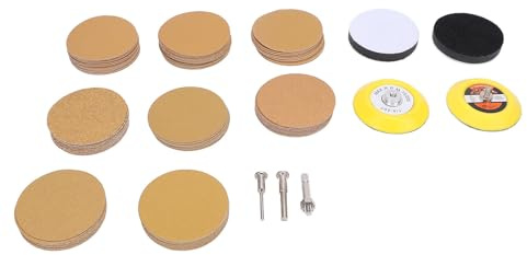 Kit di Lucidatura per Disco Abrasivo, Accessorio per Smerigliatrice per Trapano a Disco Abrasivo, Kit di Lucidatura per Trapano a Disco Abrasivo con Tamponi in Spugna Morbida