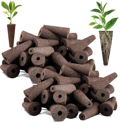 SZSMW 100 Hydroponic - WachstumsschwäMme - Hydroponik-System Kit - Geeignet, Verschiedene Arten Von Knospen Wie Erdbeeren, Tomaten, Basilikum, Minze und Andere Pflanzen Zu Kultivieren