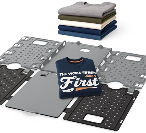 BoxLegend Shirt Folder Board for Clothes Storage, Tshirt Organizer in Closet Organizers, Laundry Folding Board Designed Suitable for Thin T-Shirts as Well as Thick Autumn and Winter Clothes