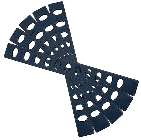 CONGARTENO 5 Piezas Cubre Cuchillas de Plástico Protector de Cortador Resistente Abrasiones Funda Antideslizante para Herramientas de Cocina Diseño Práctico y Seguro