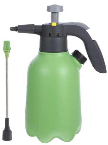 SEWACC Flacone Spray per Piante da Giardino 2l Verde Menta con Pompa a Pressione, Spruzzatore D’acqua Ergonomico per Annaffiare Vasi e Bonsai, Irrigazione Precisa per Uso Colore Casuale