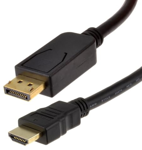 kenable DisplayPort Fiche Vers HDMI Mâle Fiche Display/Monitor/TV câble 5 m [5 mètre/5m]