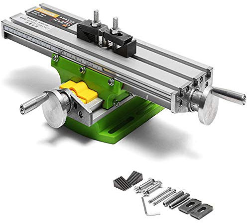 JHYM Multifunktions-Fräsen Arbeitstisch, Profi-Präzisions-Verbindung Fräsen Arbeitstisch, Multifunktions-Drill Vise Fixture-Arbeitstisch, 13 x 3,75 Zoll