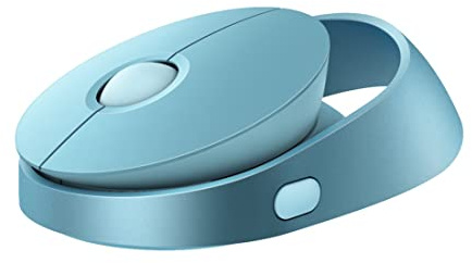 Mouse Wireless - Rapoo - Ramelo Air 1 - Blu - Silenzioso - Ricaricabile - Multimodale