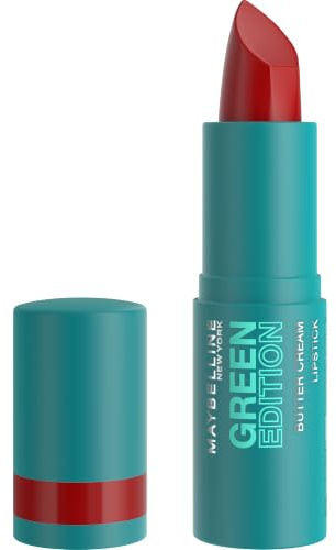 Maybelline Barra de labios New York Green Edition Buttercream 018 Musk, 3,4 g