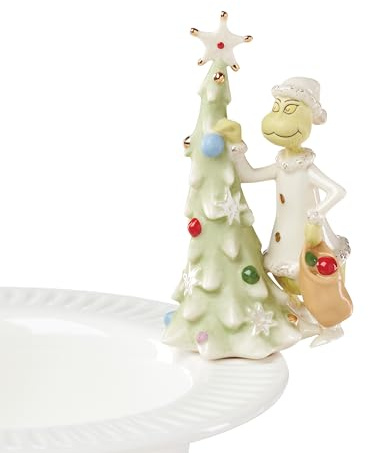 Lenox 894956 Profile Grinch Popper, Ivory, Christmas Dinnerware Accessories