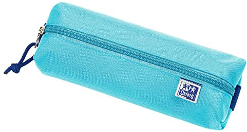 Oxford Federmäppchen für Mädchen und Jungen, rechteckig, Stifte-Etui, langlebig, aqua