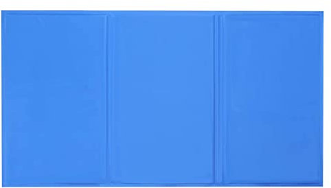 Oikabio Hundekühlmatte - 90 x 50 cm Kühlmatte für und mit, kalte Hundematte, coole Hundedecke für Kisten, Hundehütten