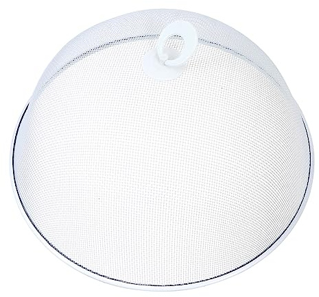 BESTonZON 1 Pieza De Cubierta De Mesa De Hierro Forjado Mosquitera Paraguas para Exteriores Paraguas Campana De Postre para Pastel Pantalla De Malla para Alimentos Tienda