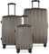 bugatti Lima 3er-Hartschalen Kofferset (S,M,L) 4 Rollen mit TSA-Zahlenschloss, Bronze
