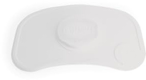 Twistshake Click Mat Mini rutschfest Unterlage aus Silikon für Babys, 31 x 17 cm, BPA Frei, White D2C