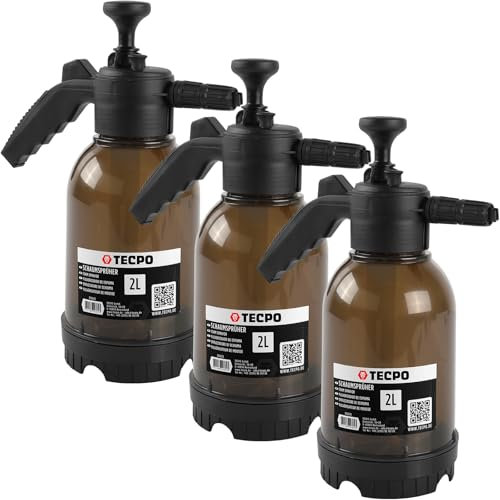 TECPO 3 spruzzatori di schiuma Foamer, 1 litro per spruzzatore a pompa, nebulizzatore, aria compressa