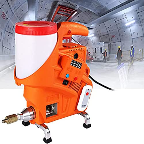 Máquina de lechada eléctrica, máquina de lechada de mortero eléctrica de 980 W, máquina de lechada de Piso para reparación de Fugas de concreto en Agua, Piscina, casa, lechada de t