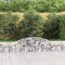 Bulliing Gabionen mit Hochbogen 3 STK. 300x30x40/60 cm Verzinktes Eisen GabionenköRbe WasserzapfsäUle Garten Gabionen Zaun Gabionensteine