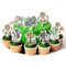 24Pcs Dragon Party Cupcake Toppers Dragon Birthday Party Decoration Fantasy Dragon Cake Decorations for Flying Dragon Baby Shower Supplies