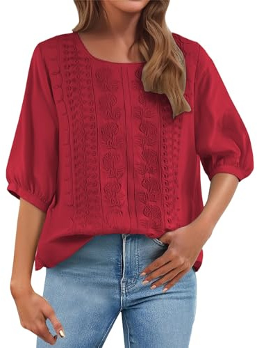 French Days Pas Cher Vetement Tee Shirt Femme Manche Longue Chemise De Noel Tunique Fluide Blouse Docteur Vetements Bleu Top Courte Rafraichissant Haut Noir Chic Boheme Tshirt Coton Marine