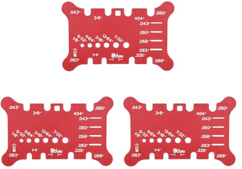 556418 Chainsaw Bar and Chain Measuring Tool - 3 Pcs