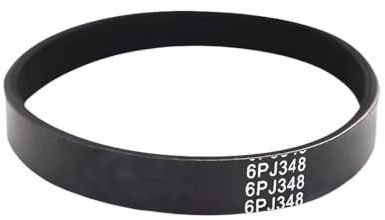Multi-Groove Electric Planer Belt 6PJ348, 13inch Woodworking Multi-Wedge Durability Driving Belt 1 Piece