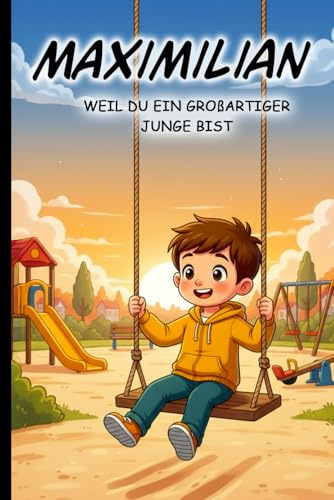 Maximilian – Dein personalisiertes Kinderbuch ab 4 Jahren | Mutmachgeschichten für Jungen | Individuelles Geschenk für Geburtstag, Einschulung & ... Geschenkidee für Jungs mit Namen Maximilian