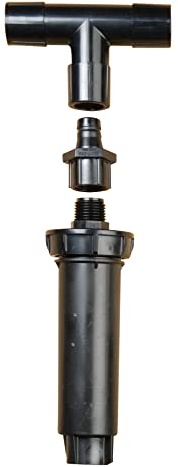 Rain Bird RCKIT-1PS 3/4-Zoll-Rohrgewinde, 25 PSI 1,7 bar, 150 Netzfilter, 105 Mikron, Schwarz