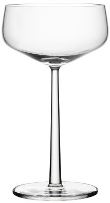 Iittala Essence Tableware Collection Cocktail Bowl 8.92 x 7.6 x 7.52 Inches Transparent