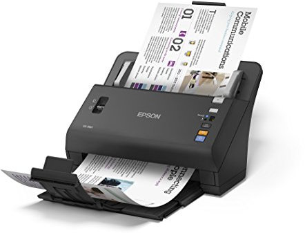 Epson WorkForce DS-860 Hi Speed, Sheet-Fed, Color Document Scanner, 80 page Auto Document Feeder (ADF) Duplex (B11B222201) by Epson