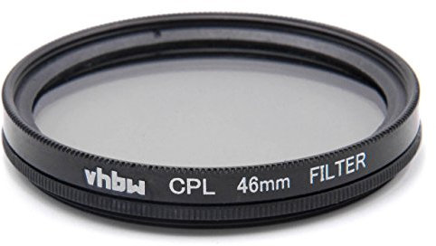 vhbw Filtre polarisant 46mm pour Objectif de Panasonic Lumix G Vario 35-100 mm 4-5.6 Asph. OIS.